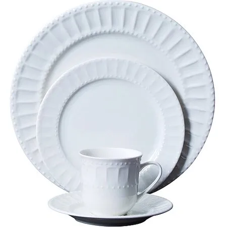 46-Piece Dinnerware and Serveware Set, Service for 6