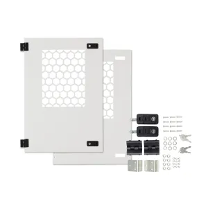 Aluminium Toolbox Gates Kit - White