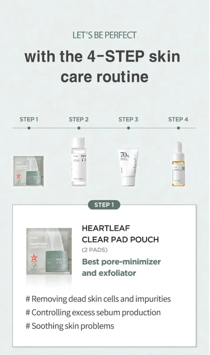 ANUA Heartleaf Soothing Trial Kit