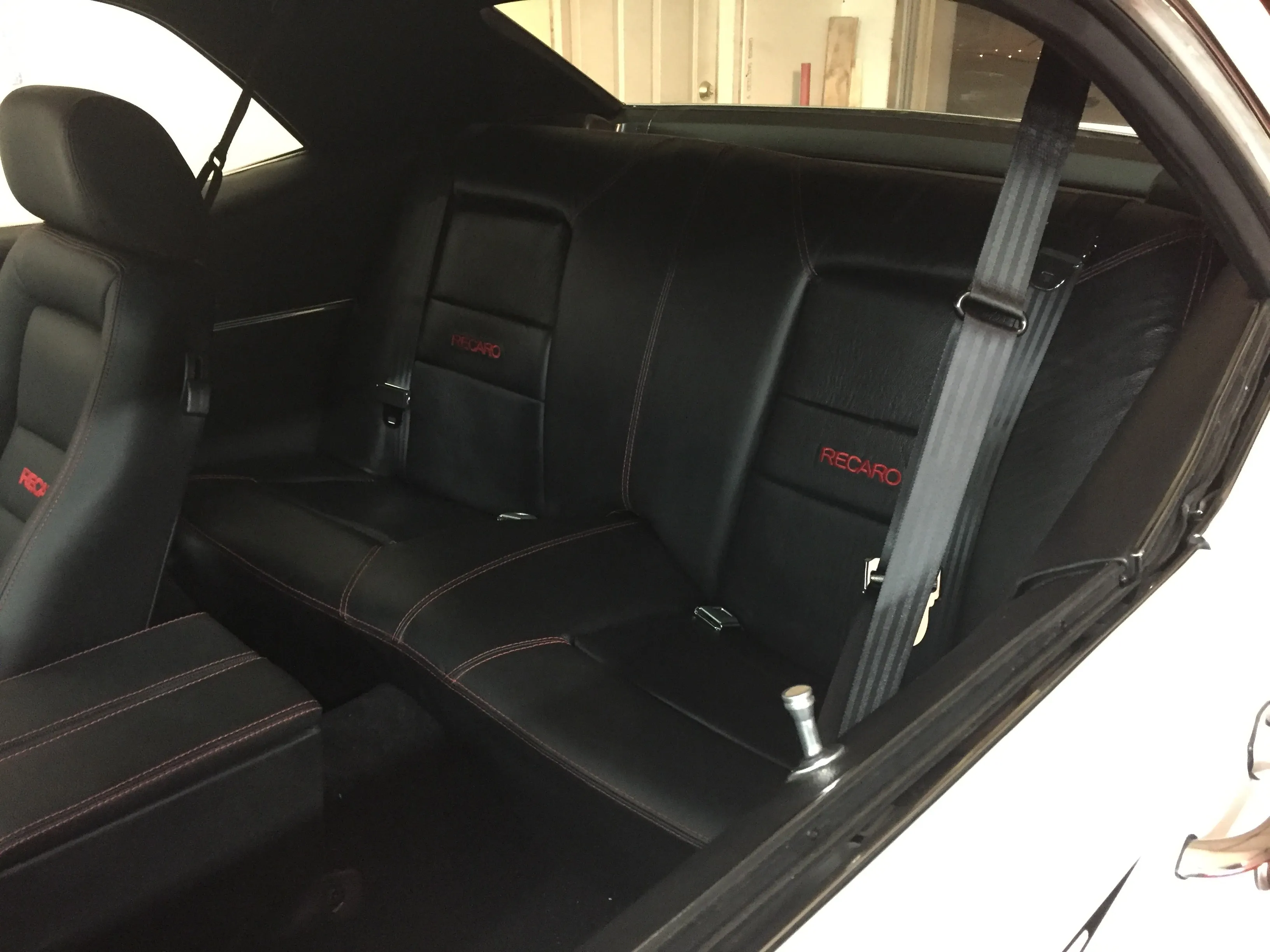 AU Compliant 1967-69 Camaro Rear 3-Point Seat Belts