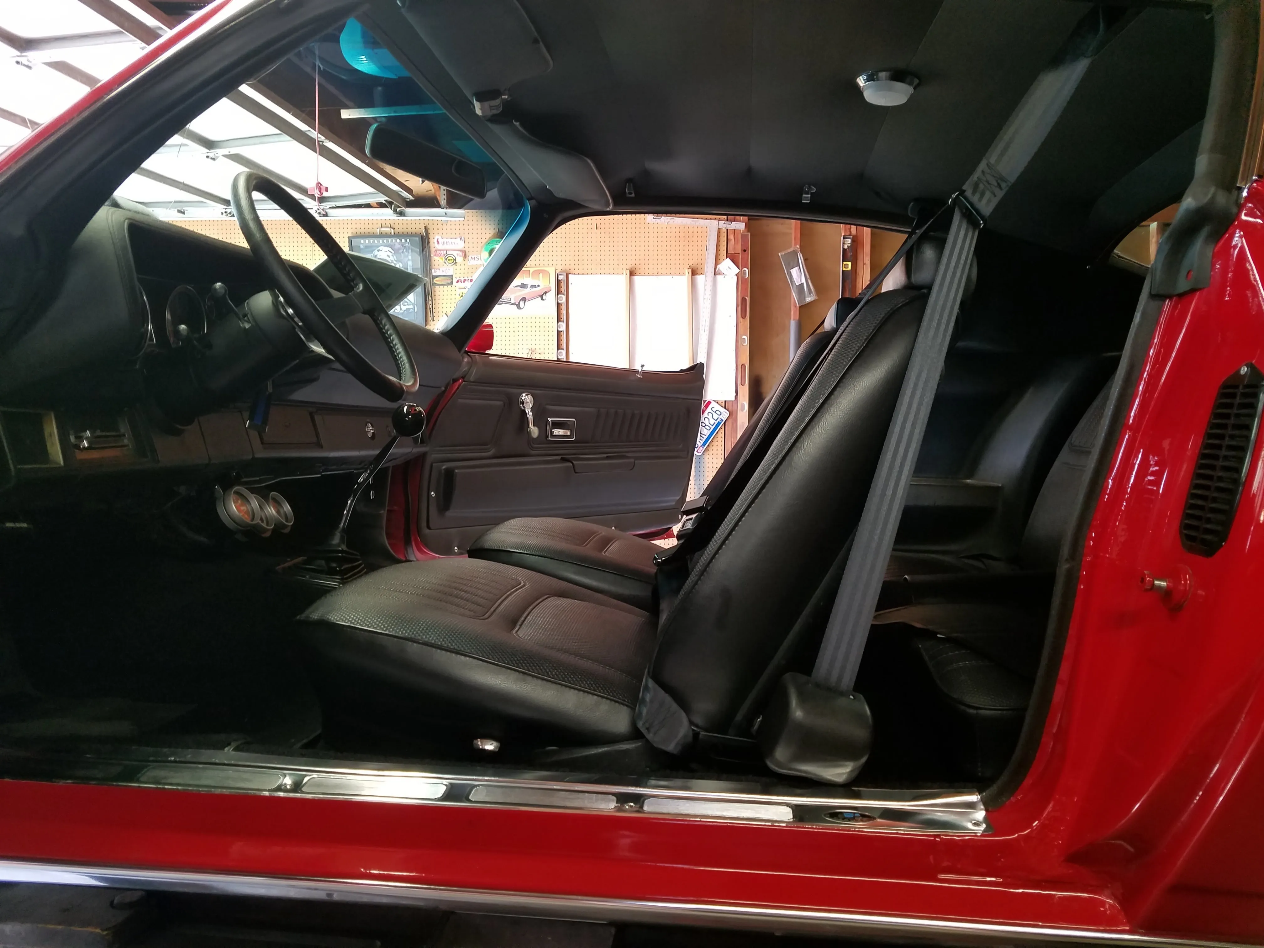 AU Compliant 1970-73 Camaro Front 3-Point Seat Belts
