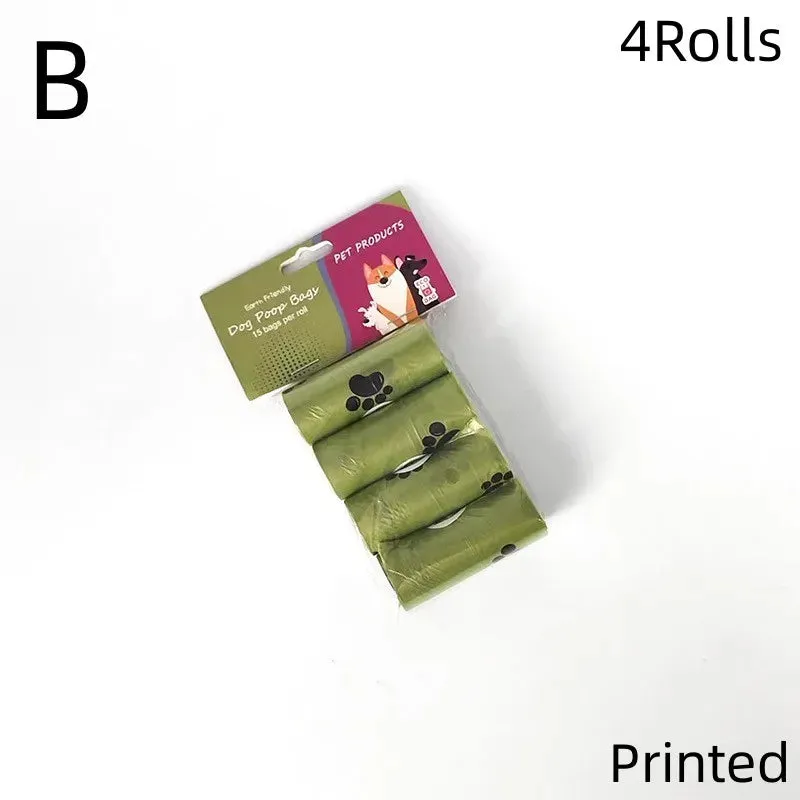 Biodegradable Scented Dog Poop Bags with Dispenser