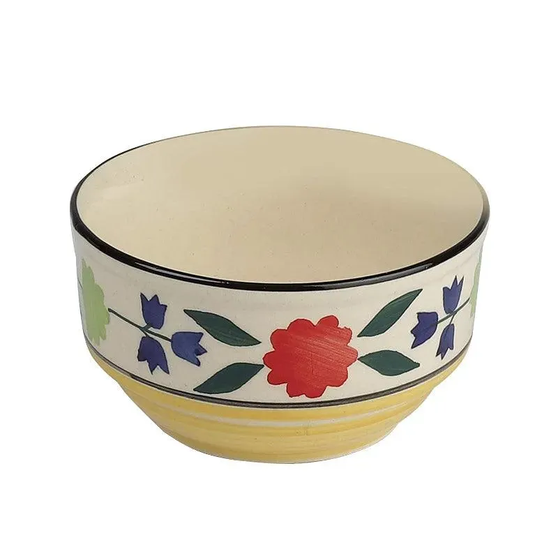 Ceramic Soup Bowls with Spoons | Set of 2