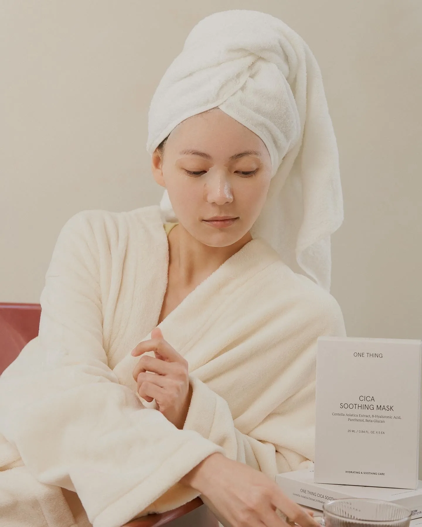 Cica Soothing Mask 5 pieces