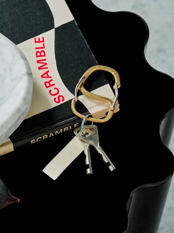Coachwhip Carabiner: Vapor Brass