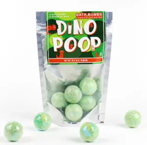 Dino Poop Bath Bombs