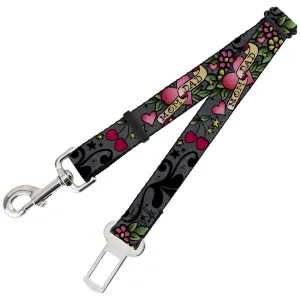 Dog Safety Seatbelt for Cars - Mom & Dad Gray