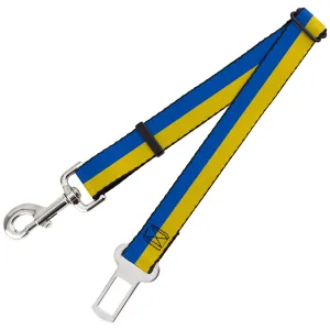 Dog Safety Seatbelt for Cars - Ukraine Flag Continuous