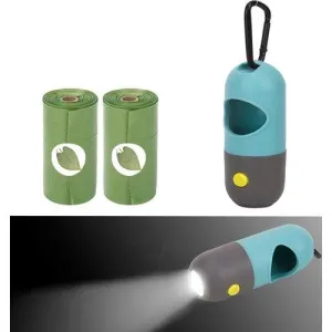 Dog Waste Dispenser With LED Flash Light
