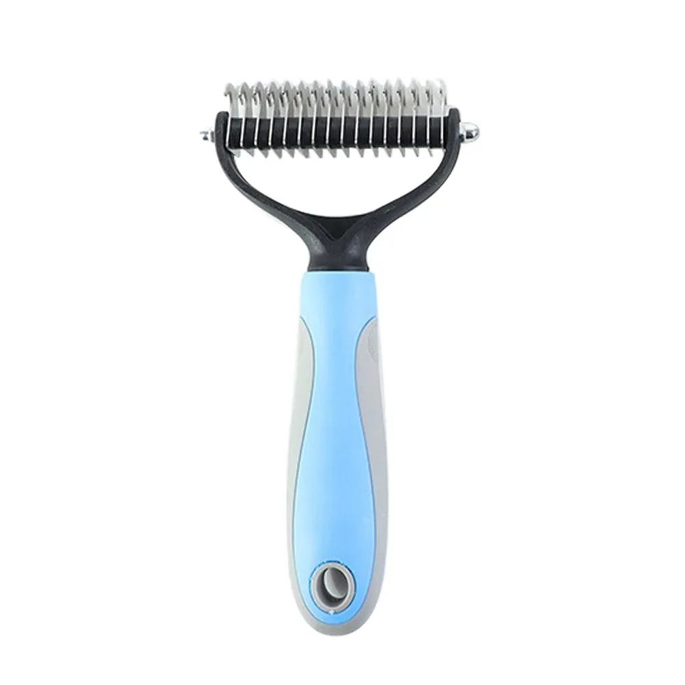 Double Side Dog Brush & Trimmer