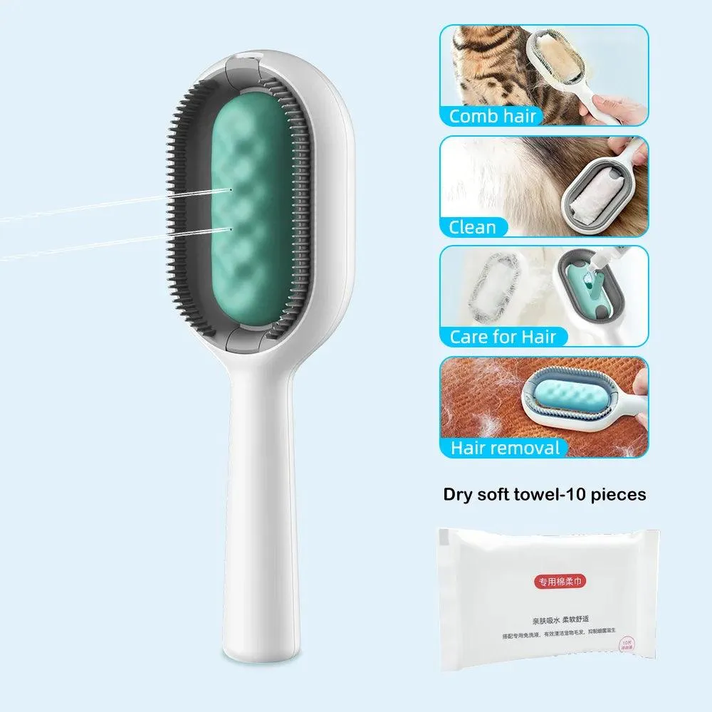 Double-Sided, Multifunctional Cat Grooming Brush