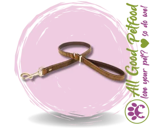 EzyDog Oxford Brown Leash - 100cm