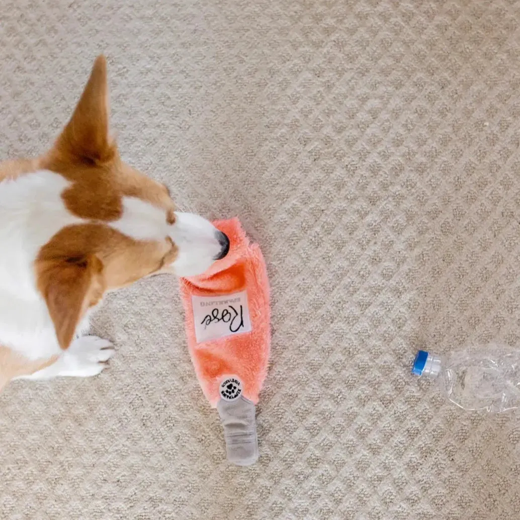 Happy Hour Crusherz Rosé Dog Toy