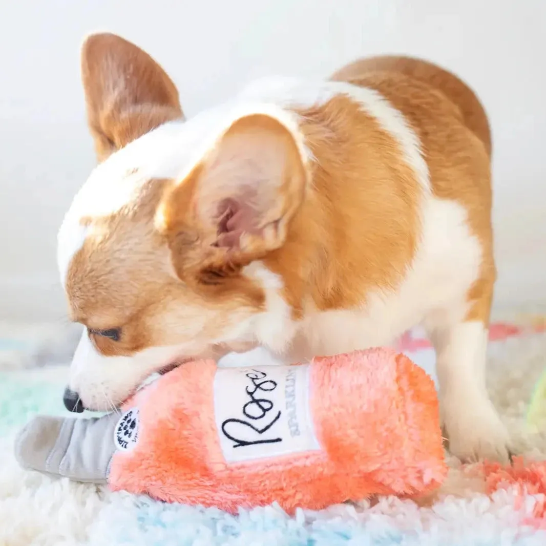 Happy Hour Crusherz Rosé Dog Toy