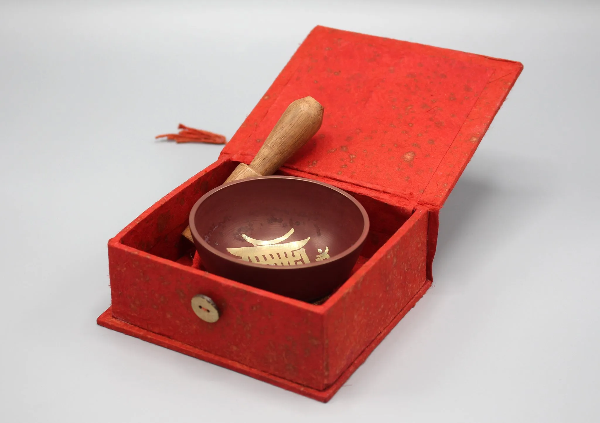 Kala Chakra Painted Singing Bowls Gift Box Set