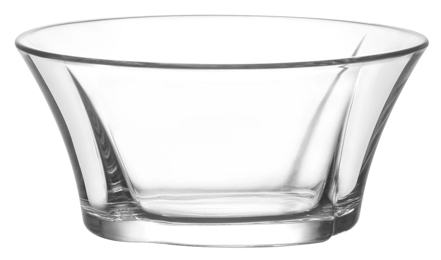 Lav Truva Glass Bowls Set, Clear Serving Bowls, 6 Pcs, 10.25 Oz