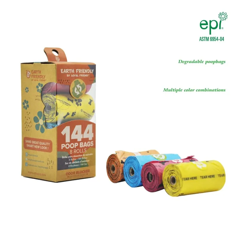 Loyal Friend Earth Friendly Pet Poop Bag 144pcs