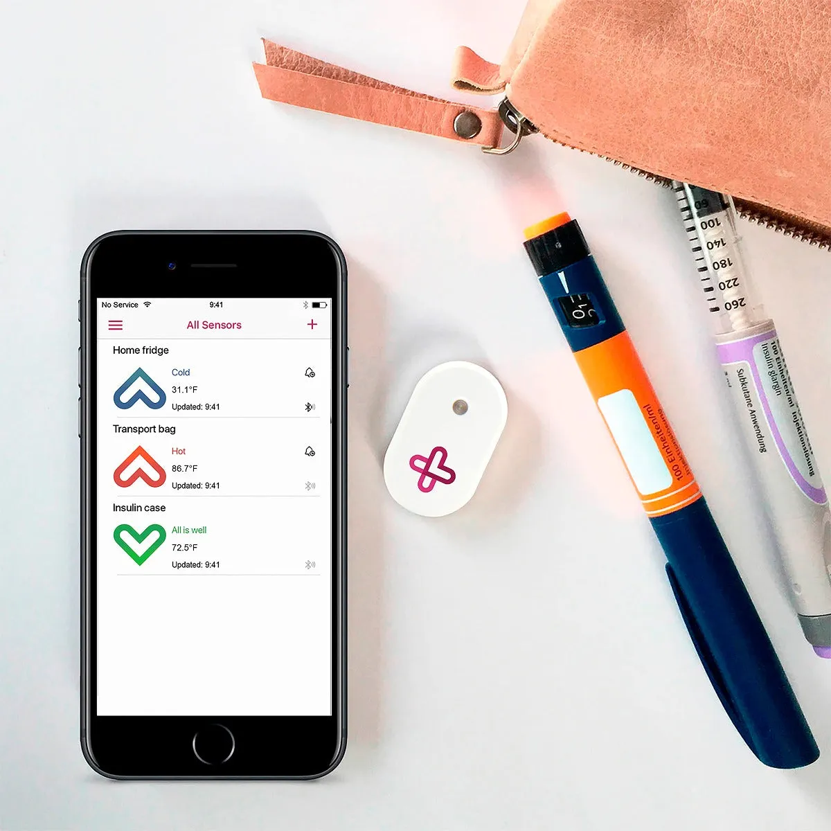 MedAngel ONE Smart Temperature Sensor for Medication