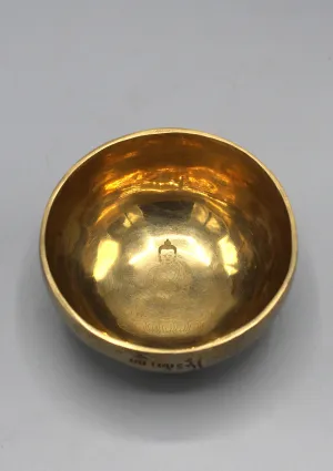 Medicine Buddha Carving Singing Bowl