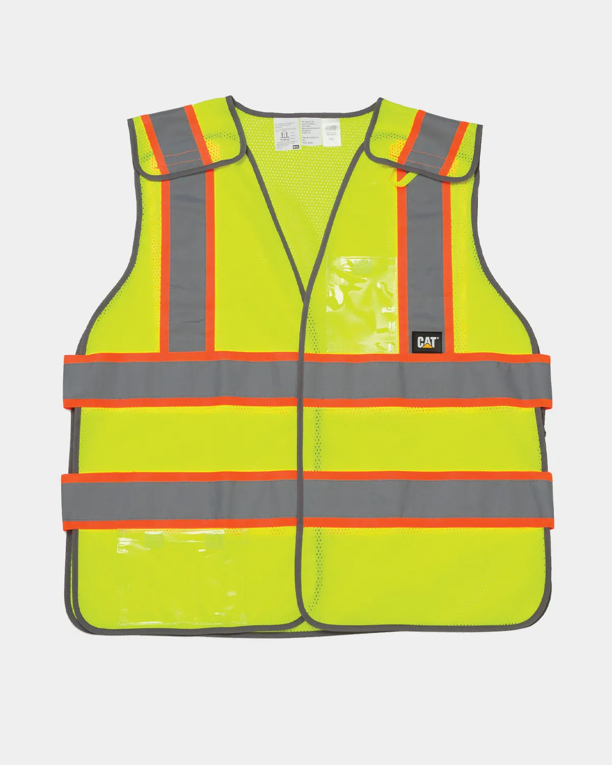 MEN'S HI-VIS 5 POINT BREAKAWAY SAFETY VEST