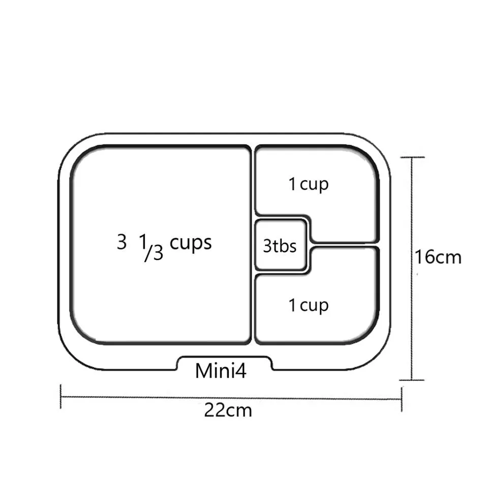 Munchbox Mini 4 Trio - The Redback