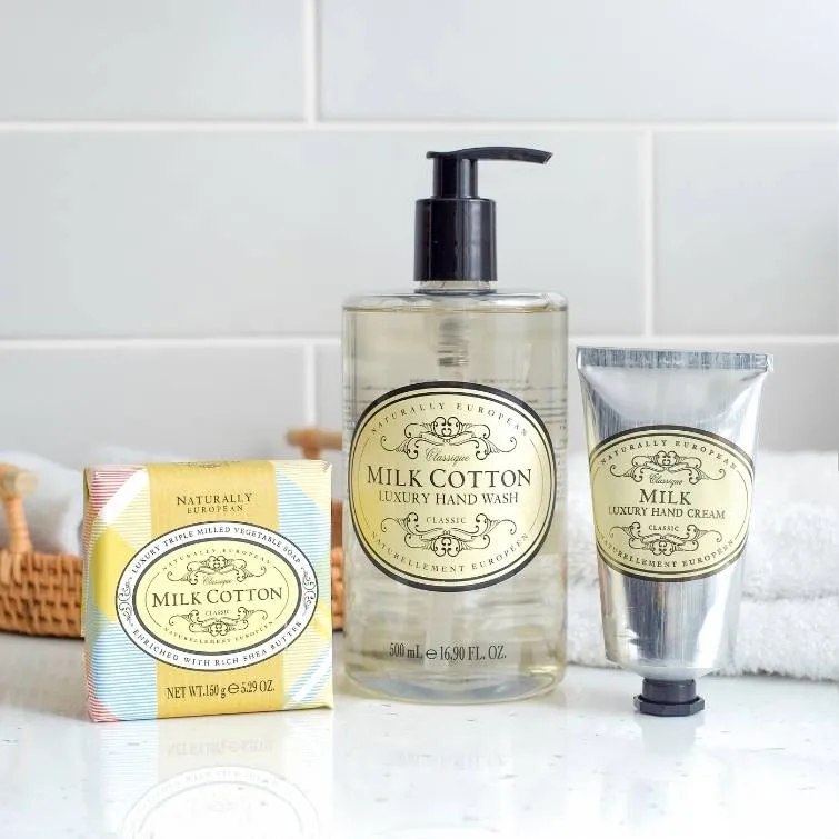 Naturally European Milk Cotton Hand Cream 75ml