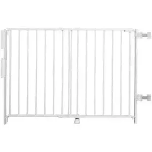 NEW Regalo Extra Tall Top Of Stairs Metal Safety Gate White