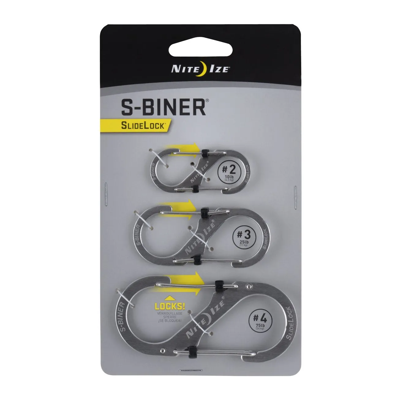 Nite Ize S-Biner 3 Pack