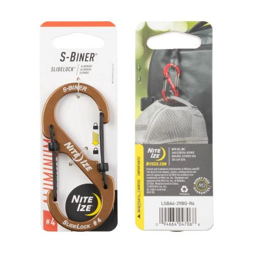 Nite Ize S-Biner Slidelock Aluminum #4