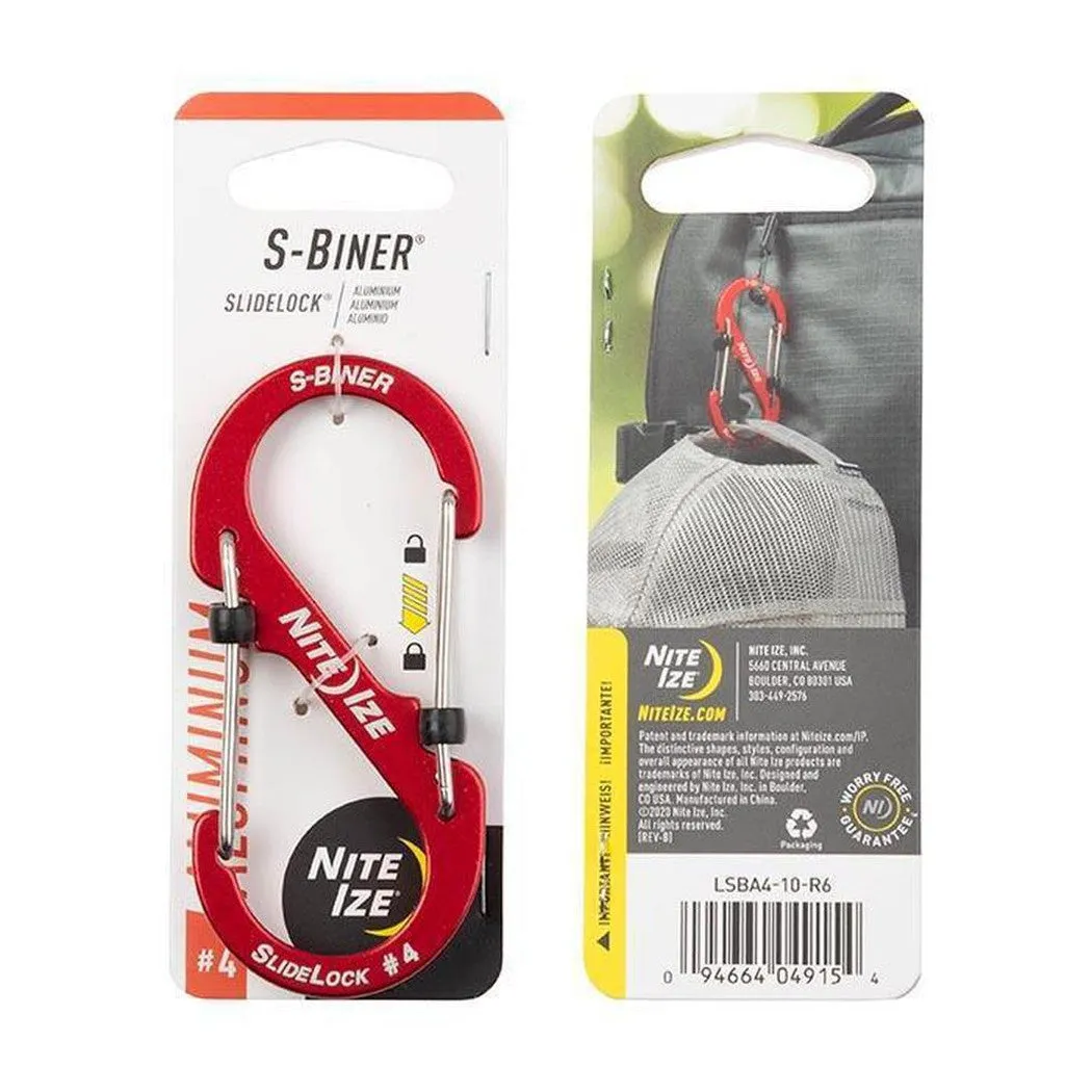 Nite Ize S-Biner Slidelock Aluminum #4