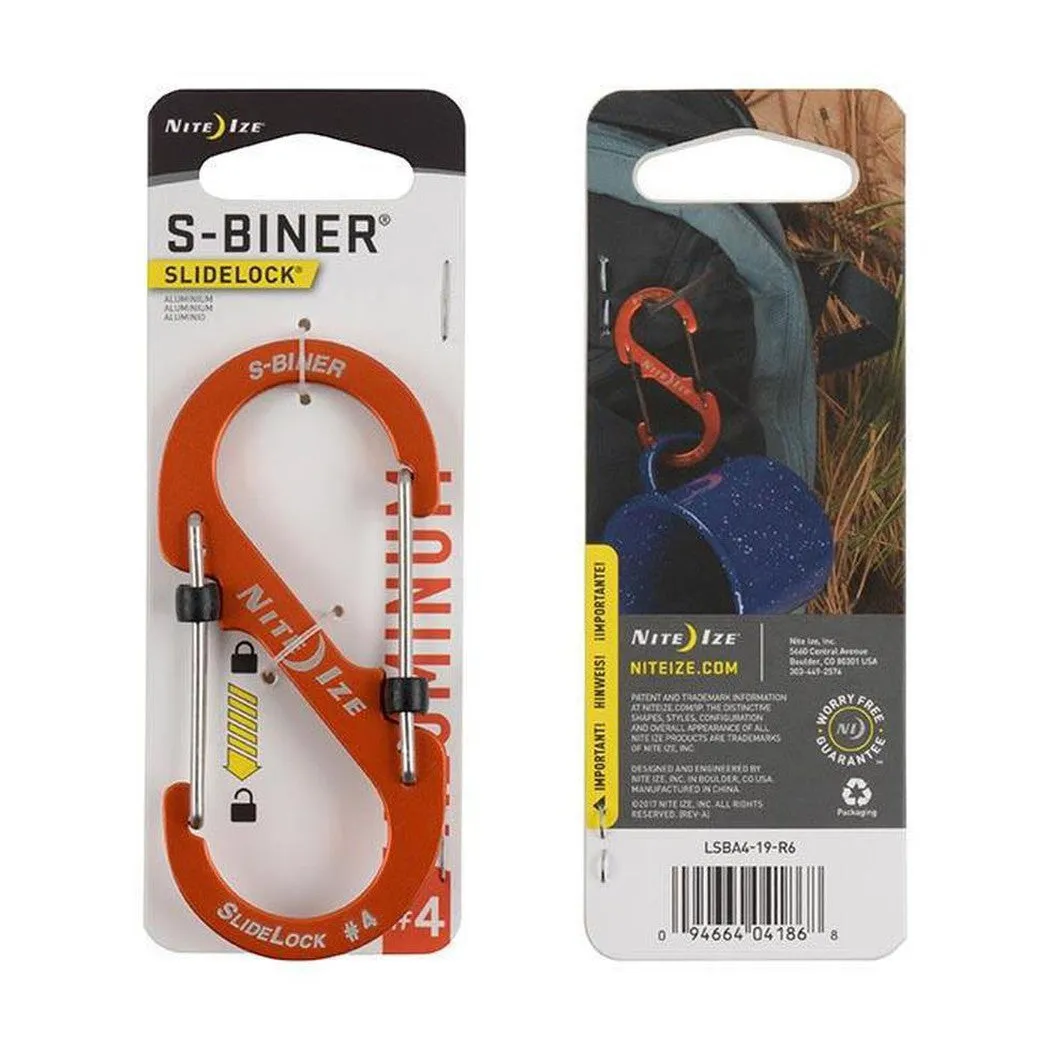 Nite Ize S-Biner Slidelock Aluminum #4