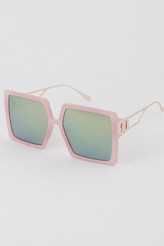Pastel Square Iconic Sunglasses