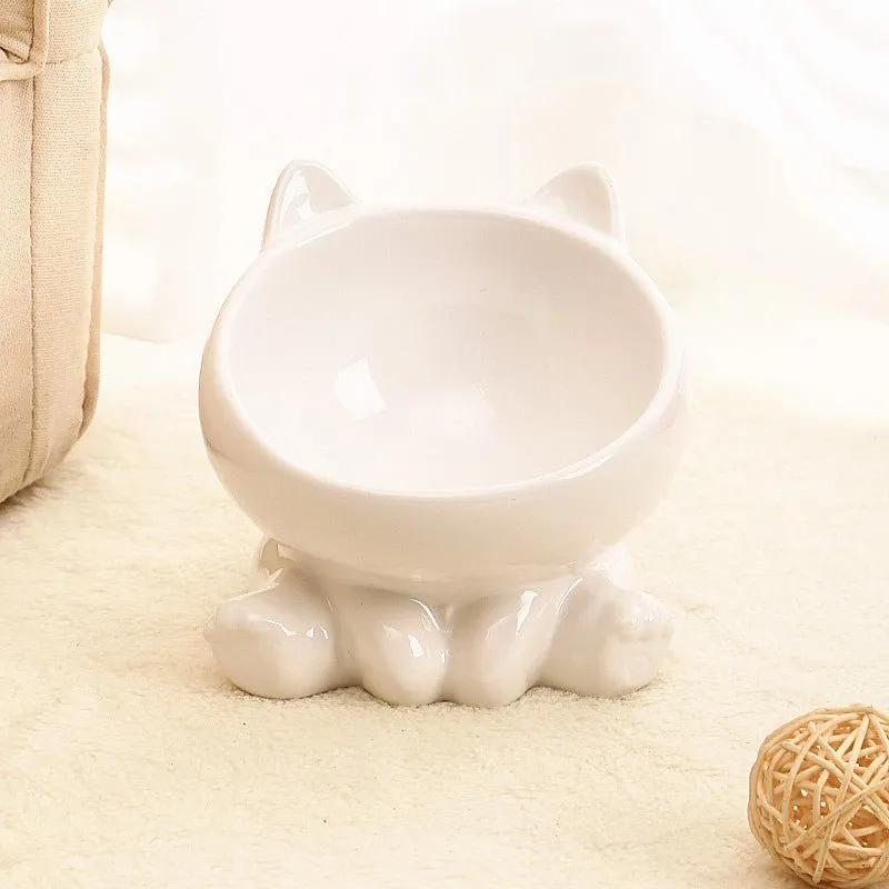 Pet Dog & Cat Ceramic Feeding Bowls