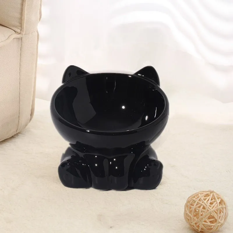 Pet Dog & Cat Ceramic Feeding Bowls