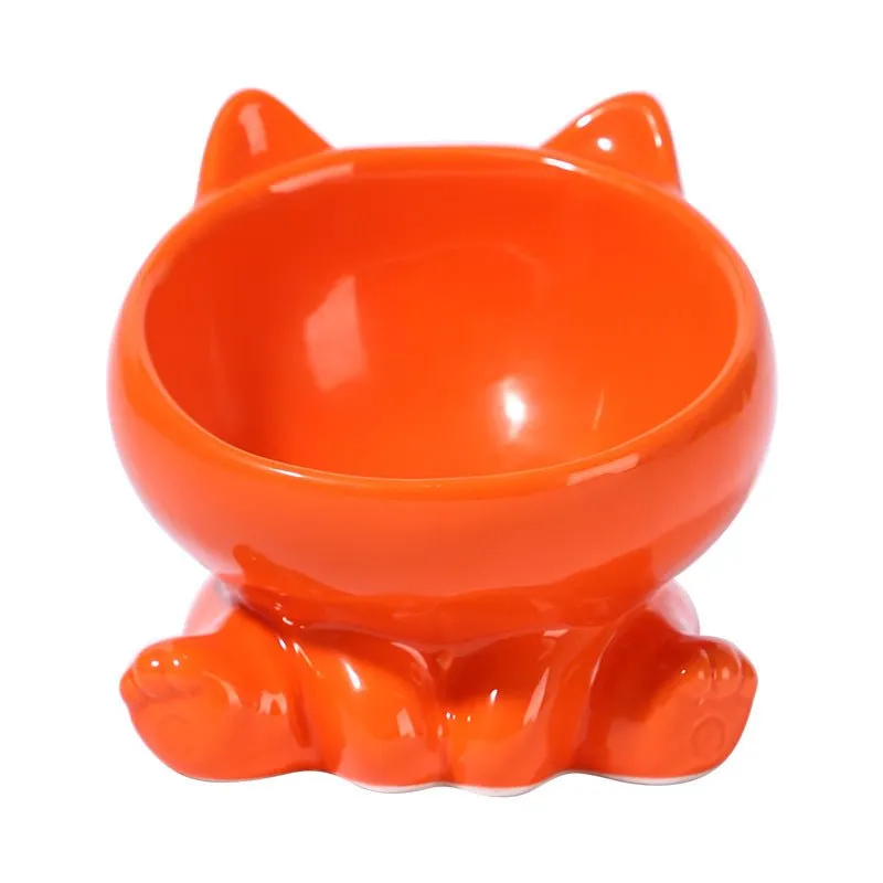 Pet Dog & Cat Ceramic Feeding Bowls