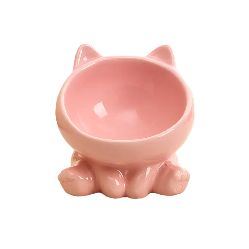 Pet Dog & Cat Ceramic Feeding Bowls