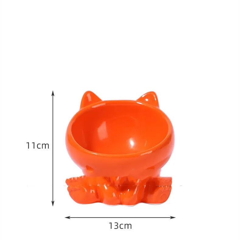 Pet Dog & Cat Ceramic Feeding Bowls