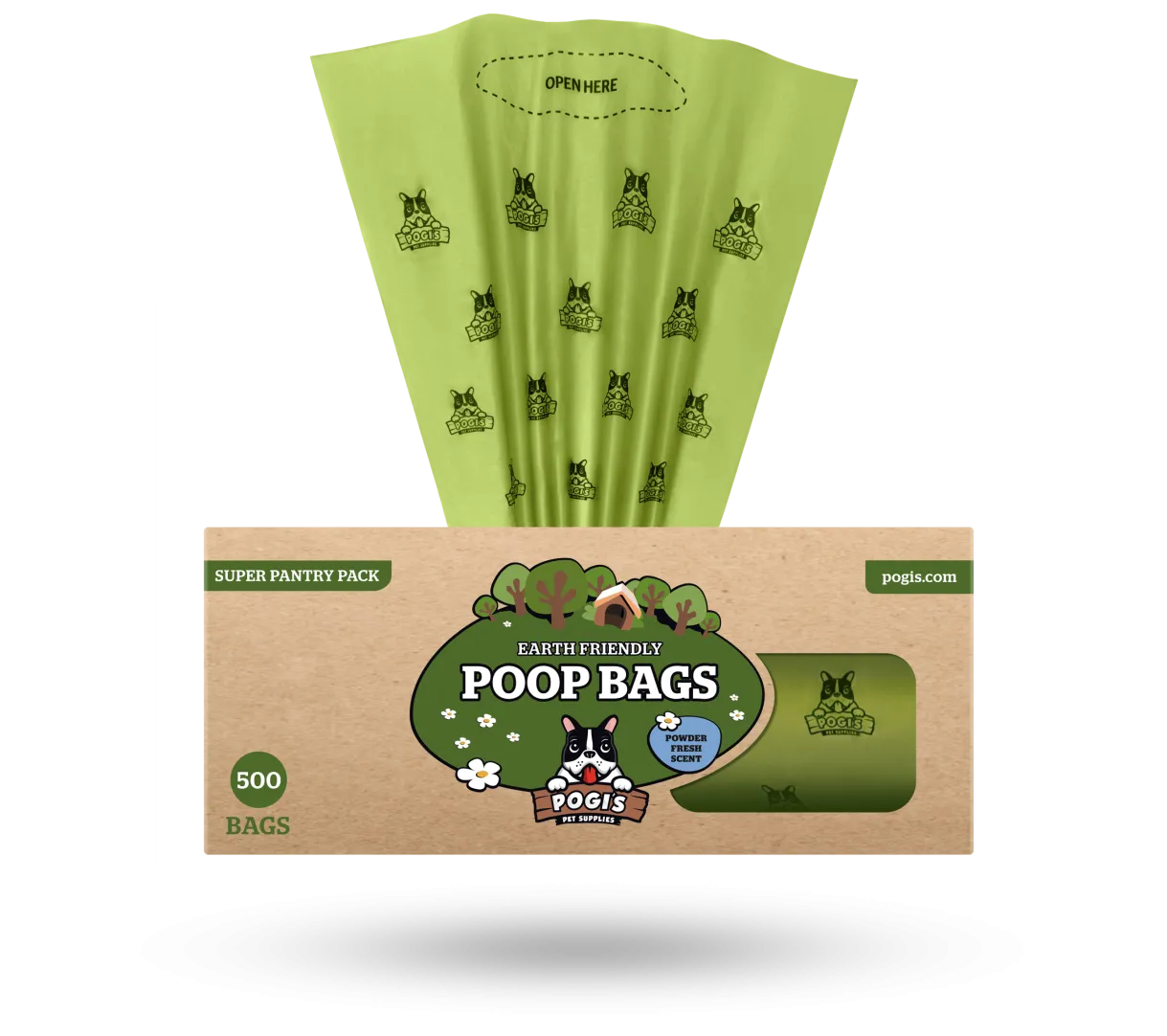 Pogi’s Earth-Friendly Dog Poop Bags for Yards