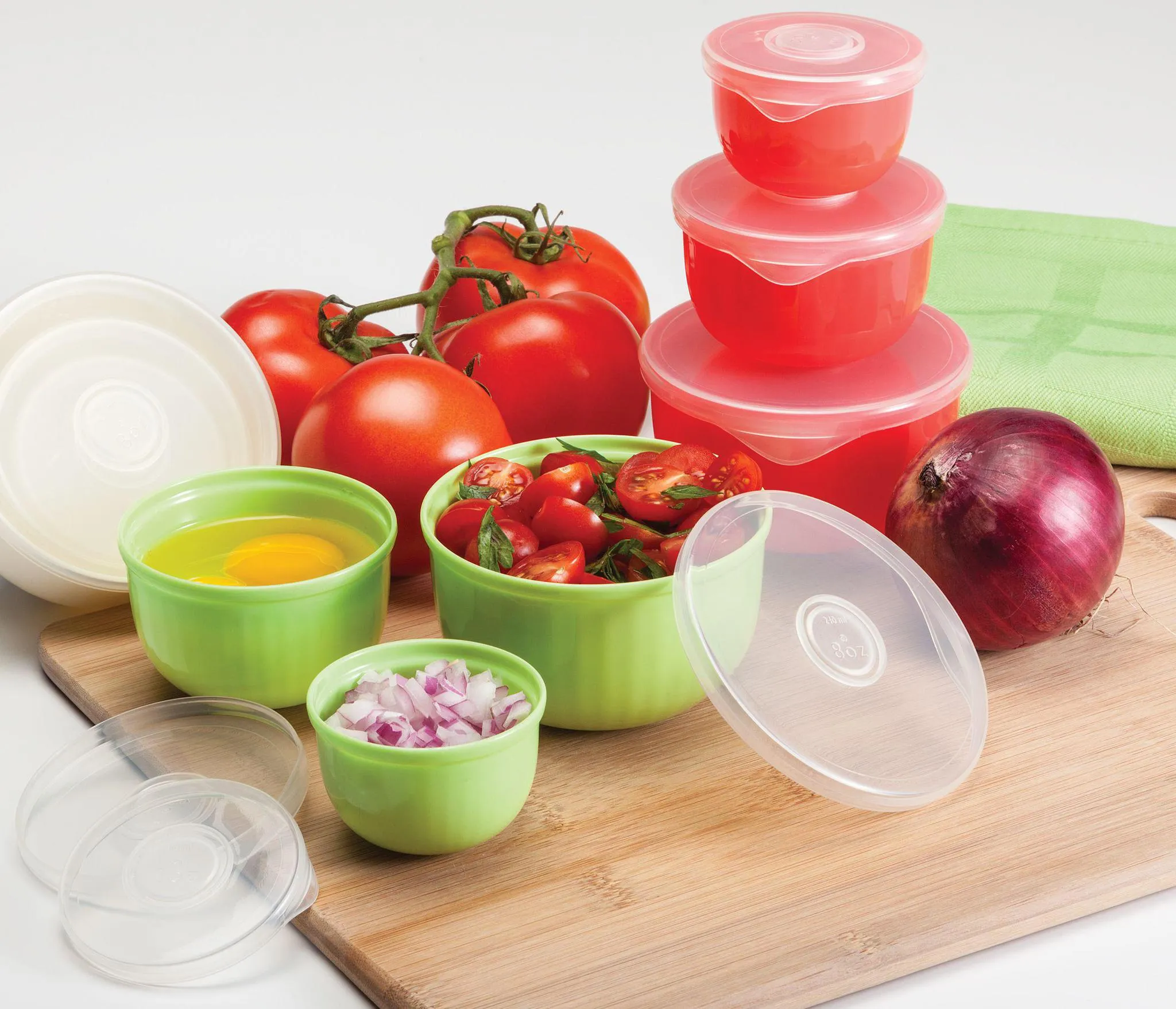 PrepEase Prep & Storage Bowls (Set of 3)