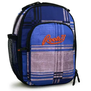 Roots 73 Cooler Bag (Grey and Blue Plaid)