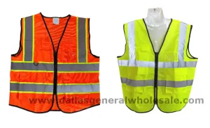 Safety Vests W/ Pockets Wholesale