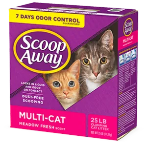 Scoop Away Multi-Cat Scented Litter Clumping Cat Litter 14 lb