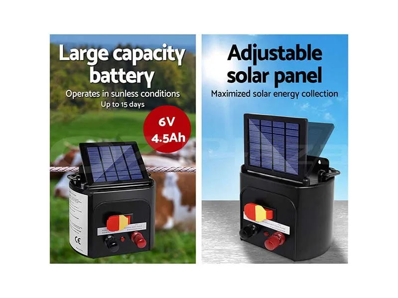 Solar Electric Fence Energizer 5kM