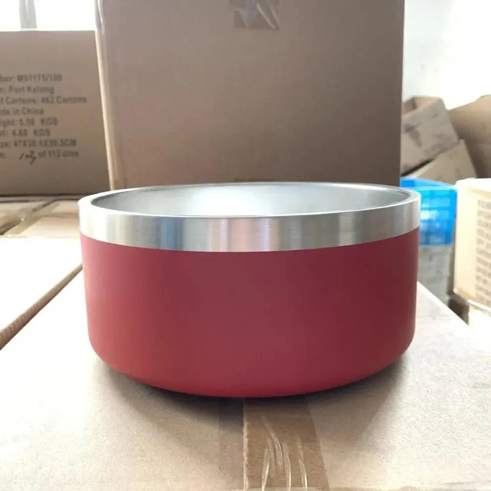 Stainless Steel Dog Bowl Upright Dog Bowls