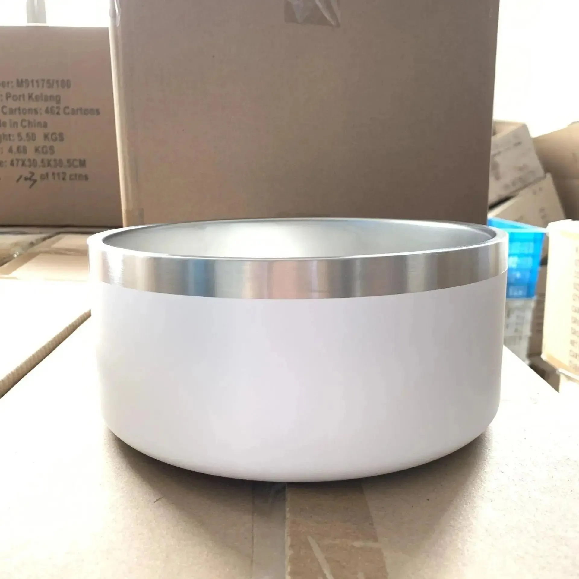 Stainless Steel Dog Bowl Upright Dog Bowls