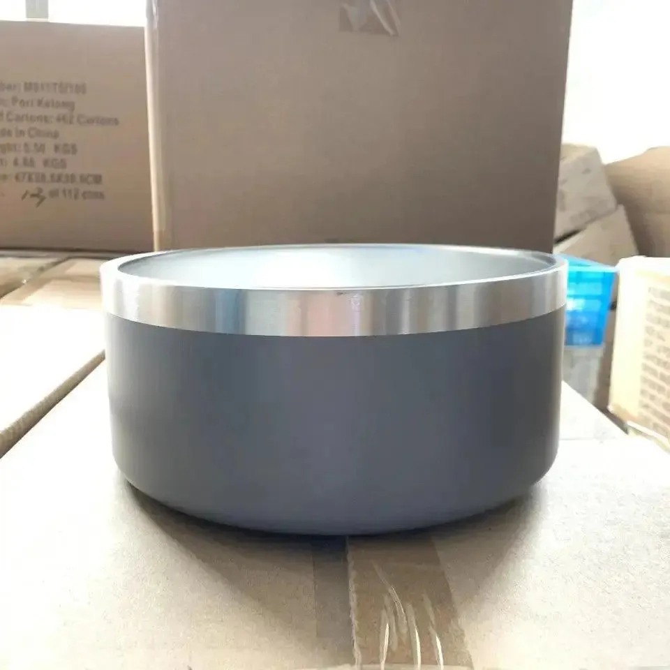 Stainless Steel Dog Bowl Upright Dog Bowls