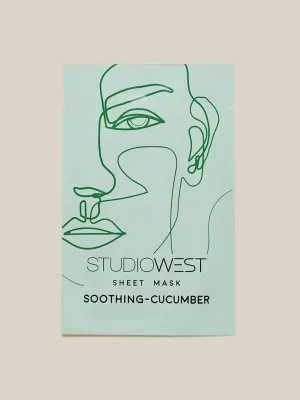 Studiowest Soothing – Cucumber Sheet Mask