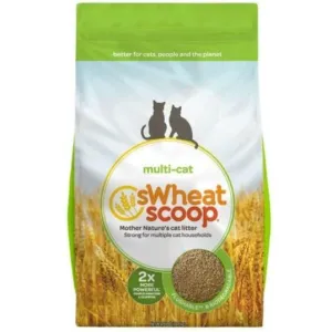 sWheat Scoop Multi-Cat Clumping Wheat Cat Litter