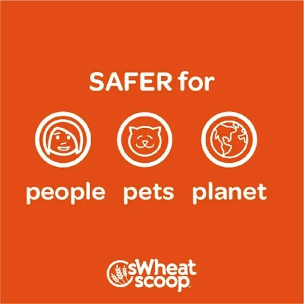sWheat Scoop Multi-Cat Clumping Wheat Cat Litter