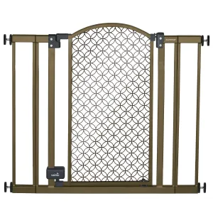 The Doorway 42W Series Pet and Baby Gate, Openings 28"- 42" Wide, 30" Tall - Espresso